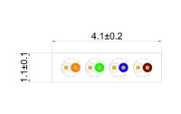 SLIM Slimpatchkabel Cat 6, UTP, 7.5 m, Orange