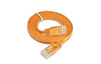 SLIM Slimpatchkabel Cat 6, UTP, 7.5 m, Orange