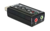 Delock Soundkarte USB2.0, Virtual 7.1, 24Bit/96Khz 3.5 mm...