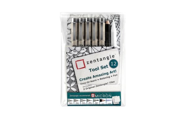 Sakura Fineliner Zentangle Tool Set 12-teilig