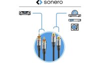 sonero Audio-Kabel Cinch - Cinch 10 m