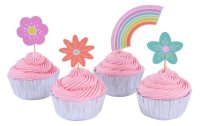 PME Cupcake-Set Over the Rainbow 24 Stück