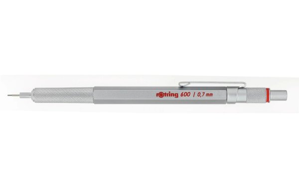 Rotring Minenbleistift 600 0.7 mm, Silber