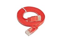 SLIM Slimpatchkabel Cat 6, UTP, 10 m, Rot