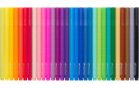 Faber-Castell Filzstift Grip Colour Marker 30 Stück