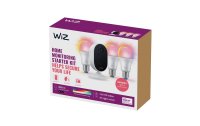 WiZ Sicherheitskamera Indoor WiFi Kit, inkl. 3 E27-Leuchtmittel