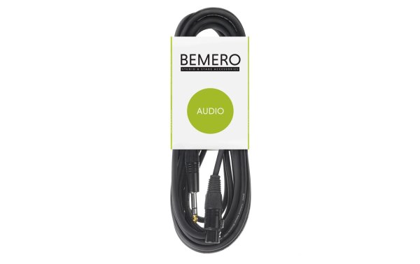 Bemero XLR-Kabel XLRf - 6.3 Klinken 6 m symmetrisch