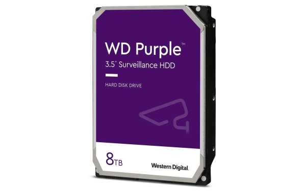 Western Digital Harddisk WD Purple 3.5" SATA 8 TB