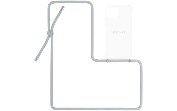 Urbanys Necklace Case iPhone 12 Pro Max Cloudy Sky Transparent