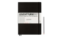 Leuchtturm Notizbuch Master Slim A4 +, Blanko, Schwarz