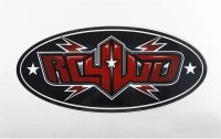 RC4WD Aufkleber 10" Logo