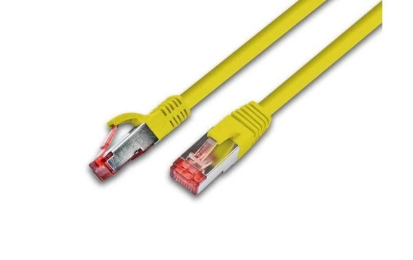 Wirewin Patchkabel  Cat 5e, F/UTP, 15 m, Gelb