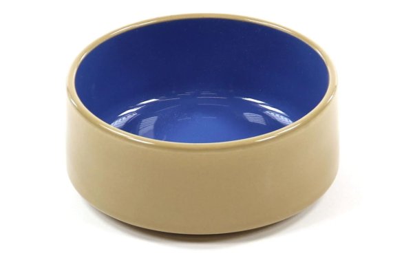 SwissPet Keramiknapf Ø 13 cm, 500 ml, Blau/Beige