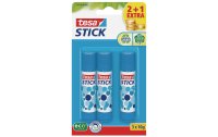 tesa Klebestift-Set ecoLogo 3 Stück, Blau