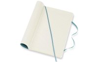 Moleskine Notizbuch Classic A5 Liniert, Hellblau, 192 Seiten