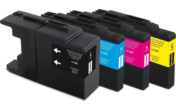 Generic Ink Tinte Brother LC1280 XL Multipack Black/Cyan/Magenta/Yellow