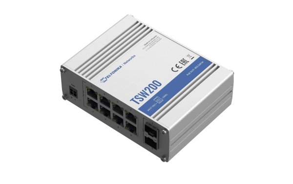 Teltonika PoE+ Switch TSW200 10 Port