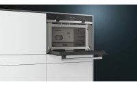 Siemens Einbaumikrowelle CP565AGS0 Schwarz/Silber