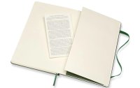 Moleskine Notizbuch Classic A5 Blanko, Grün, 240 Seiten