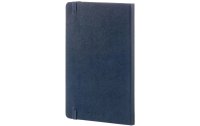 Moleskine Notizbuch Classic A5 Liniert, Dunkelblau, 240 Seiten