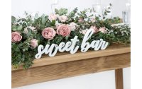 Partydeco Hochzeitsaccessoire Holzschrift Sweet Bar 37 x...