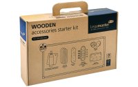 Legamaster Starterkit Whiteboard Zubehörset Wooden 17-teilig, aus Holz