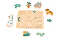 Spielba Holzspielwaren Holz-Puzzle 3D Elefant & Giraffe