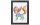 COCON Bilderrahmen für Kinderzeichnungen 35 x 25 x 4 cm, Schwarz