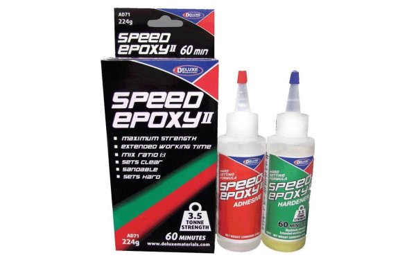 Deluxe Materials Modellbauklebstoff Speed Epoxy II 60 min. 224 g