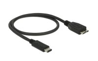 Delock USB 3.1-Kabel  USB C - Micro-USB B 0.5 m