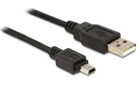 Delock USB 2.0-Kabel  USB A - Mini-USB B 0.7 m
