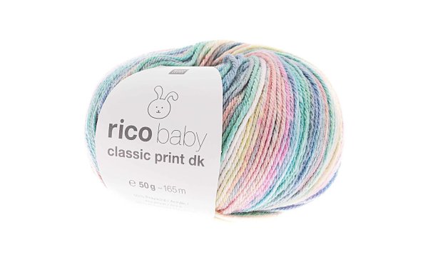 Rico Design Wolle Baby Classic Print dk 50 g Mehrfarbig; Grün