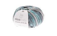 Rico Design Wolle Baby Classic Print dk 50 g Mehrfarbig; Blau