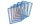 Tarifold Dokumentenhalter Sichttaschen T-Display Blau 10 Stück