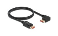 Delock Kabel Links gewinkelt DisplayPort - DisplayPort, 1 m