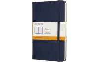 Moleskine Notizbuch Medium Liniert, Dunkelblau, 208 Seiten