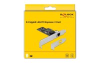 Delock Netzwerkkarte 1x 2.5 Gbps RJ-45 PCI-Express x1