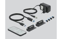 Delock KVM Switch 4 Port HDMI mit USB 3.0 und Audio 4k 60Hz