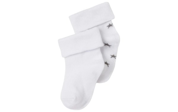 noppies Socken Levi Stars 2er Set Weiss 3-6 Mt.