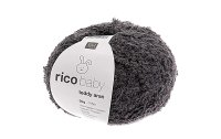 Rico Design Wolle Baby Teddy Aran 50 g Dunkelgrau