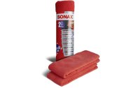Sonax Mikrofasertuch 40 x 40 Aussen, 2 Stück