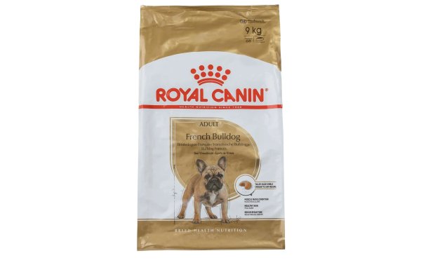 Royal Canin Trockenfutter Breed Nutrition French Bulldog Adult, 9 kg