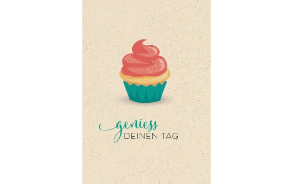 Natur Verlag Geburtstagskarte Muffin 17.5 x 12.2 cm