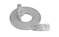 SLIM Slimpatchkabel Cat 6, UTP, 20 m, Grau