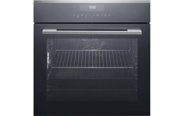 Electrolux Einbaubackofen EB6GL40CN Schwarz/Silber A+