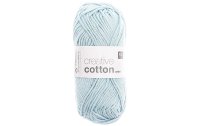Rico Design Wolle Creative Cotton Aran 50 g Eisblau