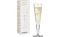 Ritzenhoff Champagnerglas Goldnacht No. 8 - Marvin Benzoni 205 ml