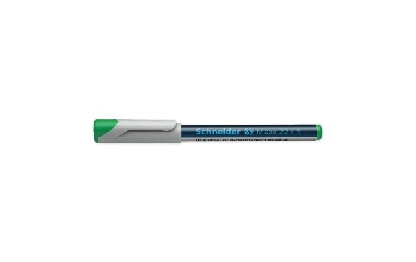 Schneider Permanent-Marker OHP Maxx Wasserlöslich Grün, S