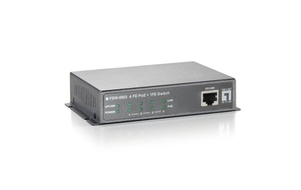 LevelOne PoE Switch FSW-0503 5 Port