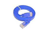 SLIM Slimpatchkabel Cat 6, UTP, 20 m, Blau